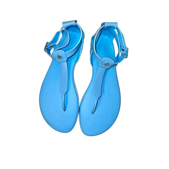 NEW HUNTER BOOTS brand rubber thong sandals women’s shoes size 6 - Picture 3 of 14